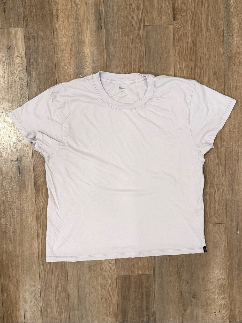 Prana Light Lavender Short Sleeve T-Shirt